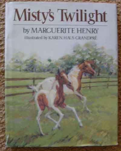 Misty's Twilight Chincoteague Pony Horse Book By Marguerite Henry
