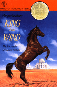 King of the Wind Barb Arabian Horse Book by Marguerite Henry