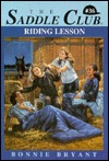 Riding Lesson The Saddle Club series #36 Horse Book By Bonnie Bryant
