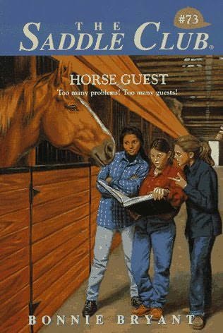 Horse Guest Saddle Club #73 Horse Book by Bonnie Bryant 