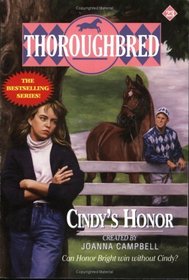 Cindy's Honor Thoroughbred Series #23 Horse Book By Joanna Campbell