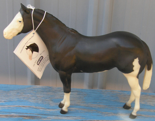 Breyer #1127 Silky Keno Black Overo Paint Lady Phase Collectors Edition Limited Edition 2001