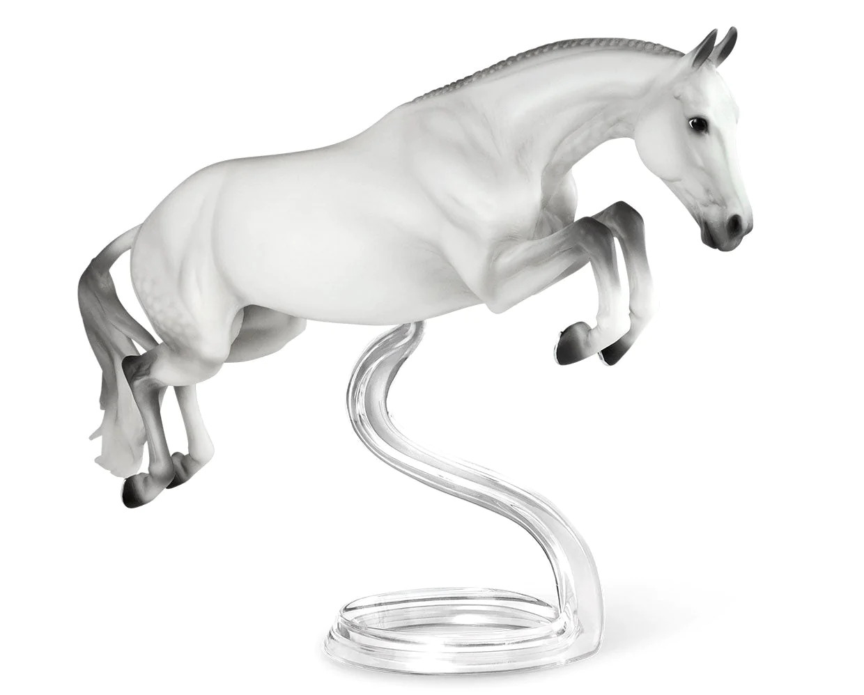 Breyer #1862 Get Rowdy Dutch Warmblood Grey Voyeur Jumping Horse