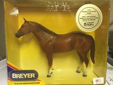 Breyer #498 Leo Offspring of Leo AQHA Foundation Sire Series LE 1996 Chestnut QH Ideal American Quarter Horse
