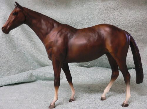 Breyer #843 Selle Francais Liver Chestnut Touch of Class TB