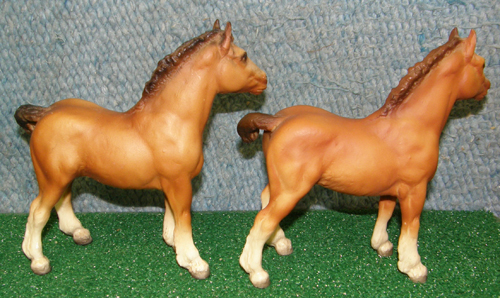 Breyer #84 Chestnut Clydesdale Foal Draft Horse