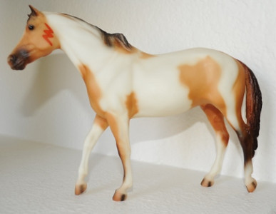 Breyer #991 Lightning Dakotah Indian Horse Waykinyan Light Bay Chestnut Dun Pinto San Domingo SR Fall Collectors Edition 1997