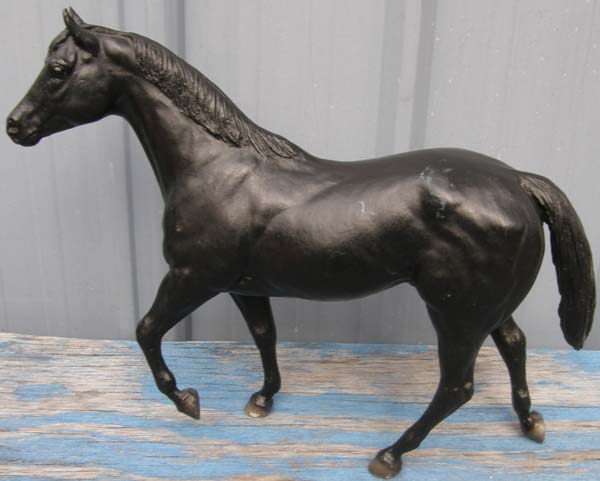 Breyer #992 Docs Keepin Time Black QH Stock Horse Stallion