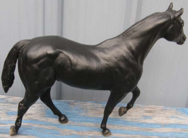 Breyer #992 Docs Keepin Time Black QH Stock Horse Stallion