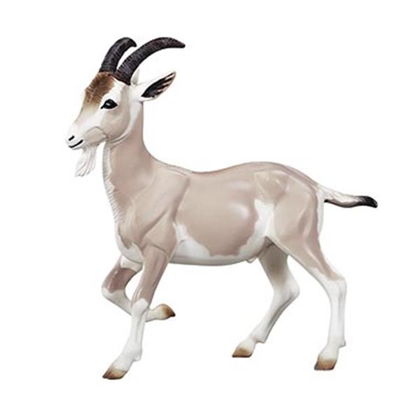 Breyer #1521 Alpine Goat Companion Animal Cream/White Horned Goat