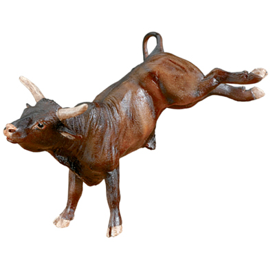 Breyer #62015 PBR Bull Mudslinger Collectibulls Brown Brindle Bucking Bull