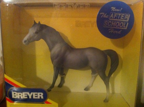 Breyer #259 Andrew Grey Classic Racehorse Silky Sullivan After School Herd