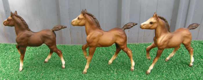 Breyer #3060 Classic Andalusian Family Foal Chestnut