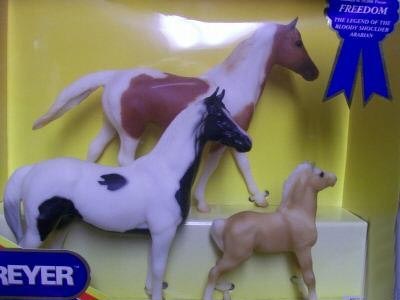 Breyer #3350 Misty II Set Black Mist Twister Chincoteague Ponies Classic Pinto Ruffian Swaps Palomino Mesteno Foal