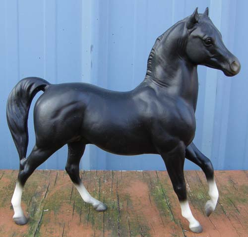 Breyer #713055 Black Classic Arabian Stallion SR JCP Penneys Classic Collector's Arab Family Set Special Run CAS