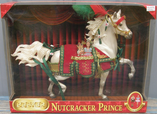 Breyer #700109 Nutcracker Prince Christmas Horse Holiday Horse 2009 Light Grey Huckleberry Bey