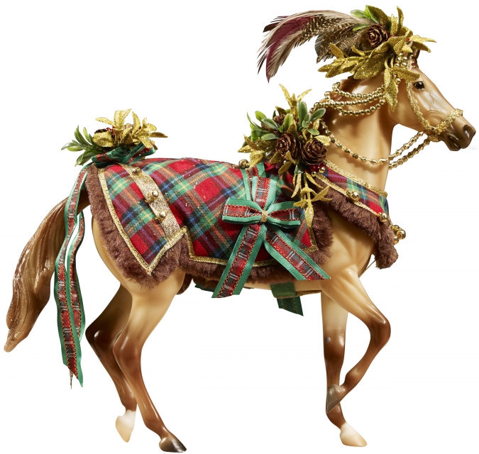Breyer Horse #700119 Woodland Splendor Dun Lonesome Glory Christmas Horse Holiday Horse 2016