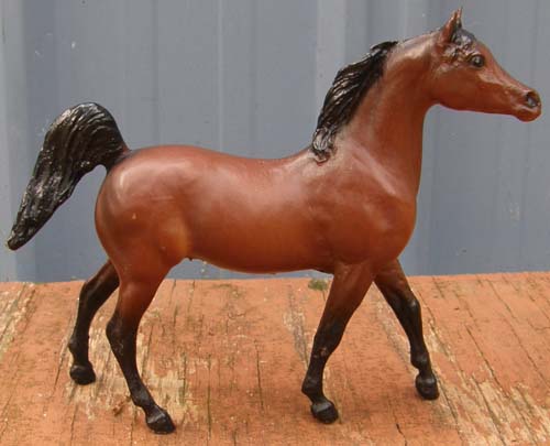 Breyer #9001 Paddock Pals Little Bits Arabian Horse LB Bay Arabian Stallion