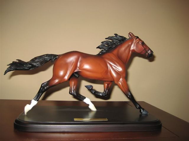 #8501 Standardbred Trotter Racehorse Hambletonian Breyer Porcelain STB
