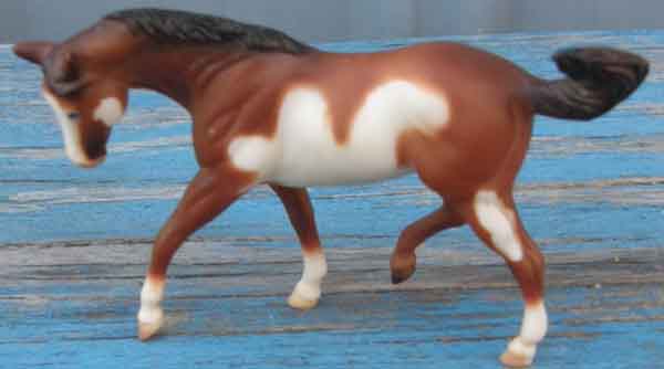 Breyer #59197 Little Red Stable Set Stablemate Chestnut Pinto SM Appaloosa