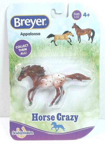 Breyer #97244 Stablemate Horse Crazy Collection Series 2 WalMart SR Bay Blanket Appaloosa Running Mare App