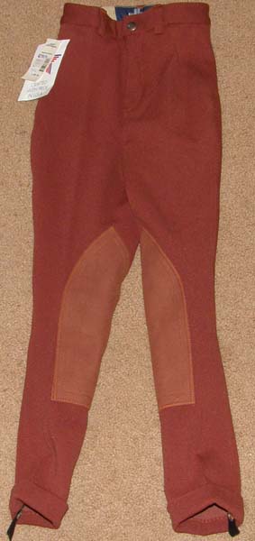 Millers Jodhpur Breeches English Breeches Knee Patch Breeches Riding Pants Childs 8 Rust Lead Line Short Stirrup Riders