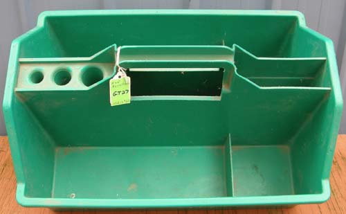 Green Plastic Grooming Tote Grooming Caddy Tote Box