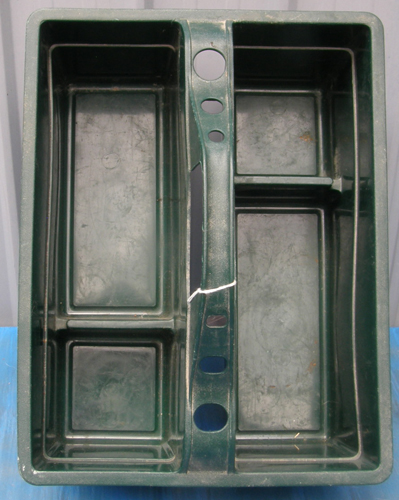 Fortiflex? Grooming Tote Super Tote Plastic Grooming Tote Grooming Caddy Tote Box Hunter Green