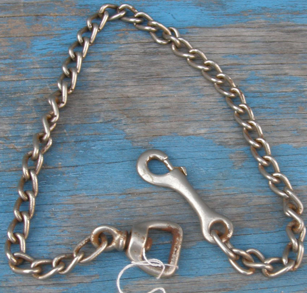 30” Chain with Snap Lead Chain Lunge Line Chain Replacement Chain