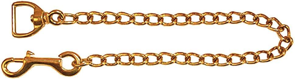 30” Chain with Snap Lead Chain Lunge Line Chain Replacement Chain Solid Brass