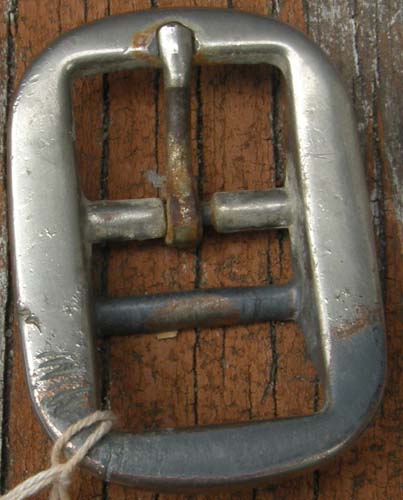 Stainless Steel ? 1 1/8" Tongue Buckle Double Bar Halter Buckle Repair Hardware Piece
