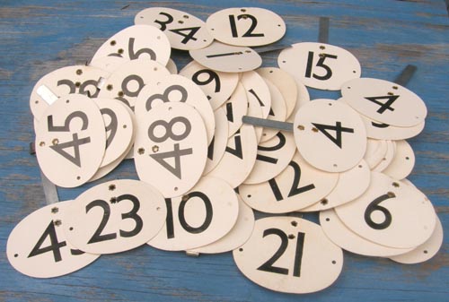 Horse Show Exhibitor Number Sets Dressage Eventing Oval Show Numbers