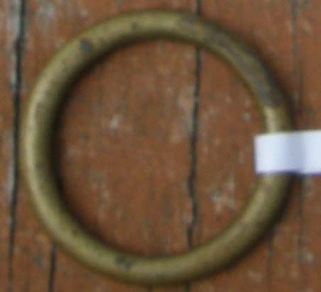 1 1/2" Outside Diameter Round Ring Solid Brass O Ring Hardware Halter Repair