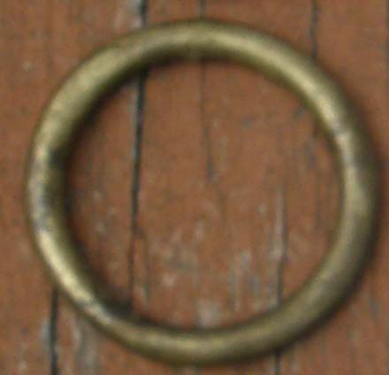1 5/8" Outside Diameter Round Ring Solid Brass O Ring Hardware Halter Repair