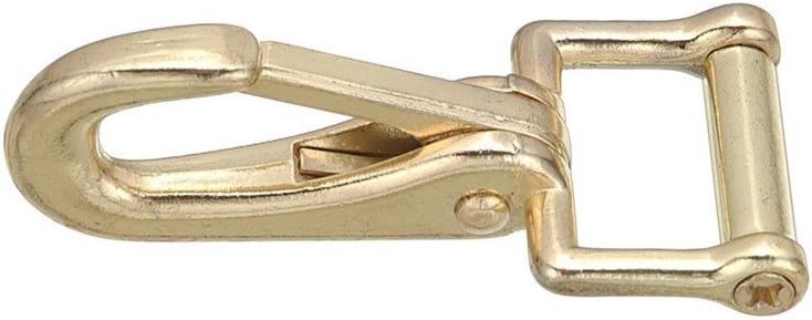 Tough-1 Brass Halter Snap Spring Snap Replacement Halter Snap Repair Hardware