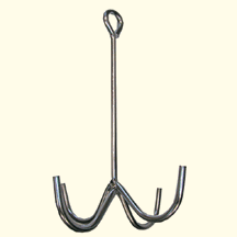 Four Prong Harness Hook Tack Hook
