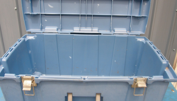 Sterilite Large Rolling Footlocker Storage Box Plastic Bin Container Organizer With Wheels Rolling Tack Trunk Storage Tote Lt Blue