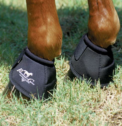 Professional's Choice Ballistic Overreach Boots Bell Boots M Horse Black