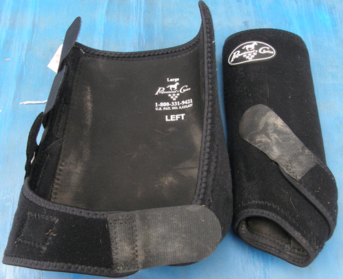 Professional's Choice SMB 3 Sports Medicine Boots Leg Protection L Horse Front Black