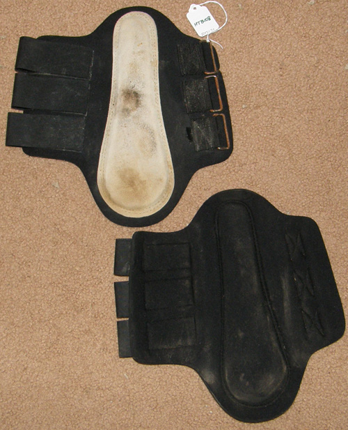 Neoprene Splint Boots Front Tendon Boots Leg Protection L Horse Black