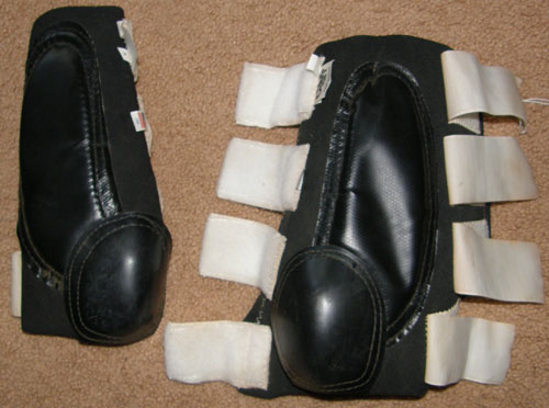 Toklat Martha Josey Front Boots Rundown Boots Tendon Boots Splint Boots Combo Boots Horse Black