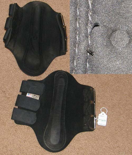 Toklat Front Splint Boots Neoprene Tendon Boots Leg Protection L Horse Black