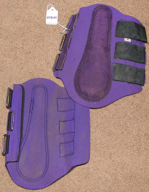 Neoprene Splint Boots Tendon Boots Leg Protection M Horse Purple