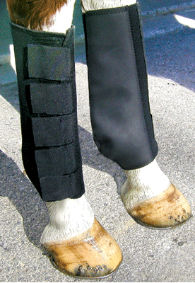 Millers Air-Flo Boots Neoprene Splint Boots Tendon Boots Leg Protection XL Horse Black