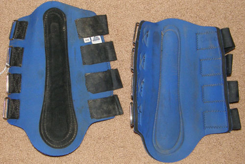 Toklat Neoprene Rear Splint Boots Tendon Boots Leg Protection M Horse Blue
