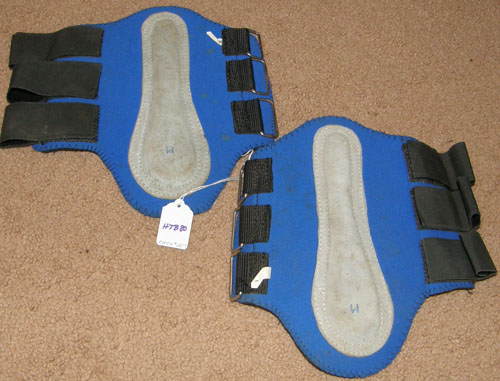 Neoprene Splint Boots Tendon Boots Leg Protection M Horse Blue