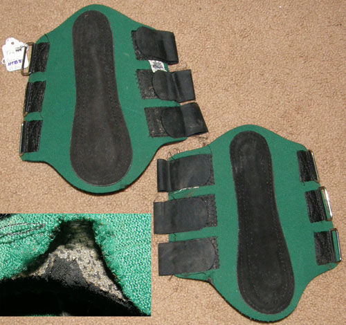 Toklat Neoprene Splint Boots Tendon Boots Leg Protection S Horse Green