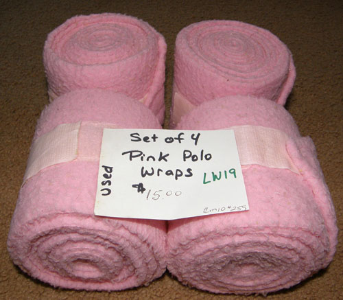Polo Wraps Leg Wraps Leg Bandages Horse Pink