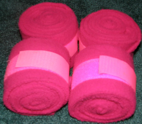 Polo Wraps Leg Wraps Leg Bandages Pony Hot Pink