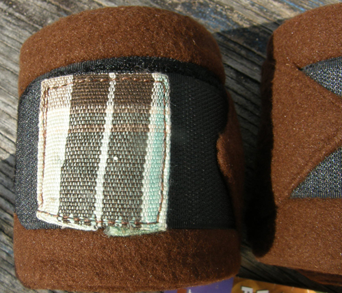 Perri's Polo Wraps Leg Wraps Leg Bandages Pony Brown/Green Plaid